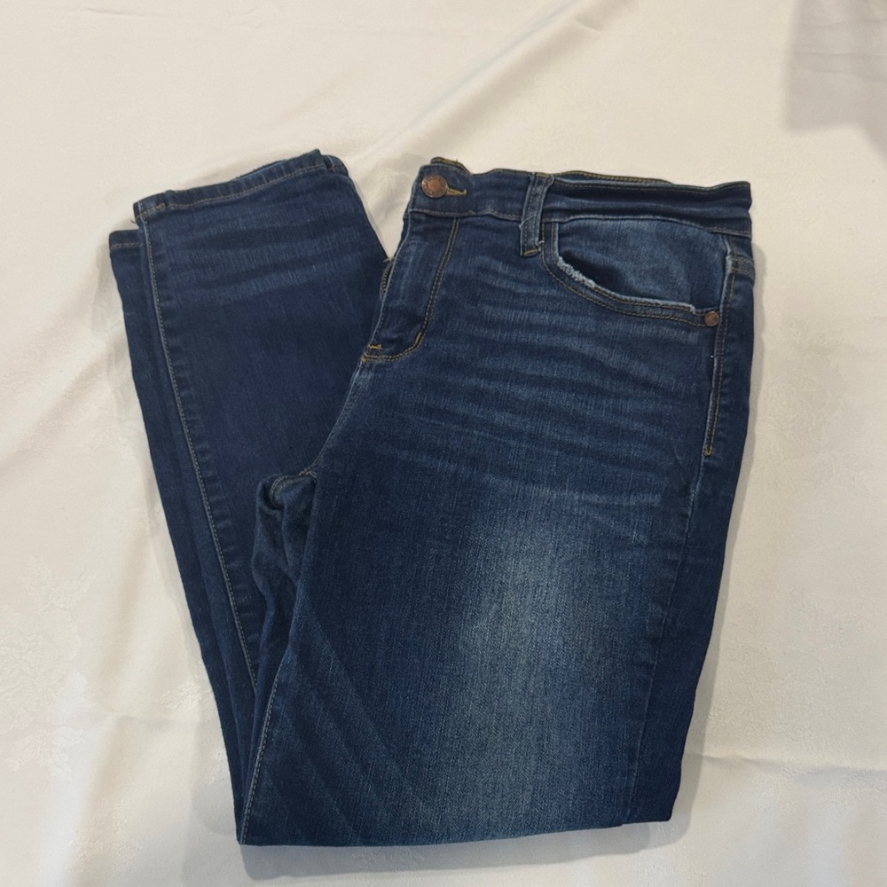Judy Blue Deep Indigo Cropped Jeans